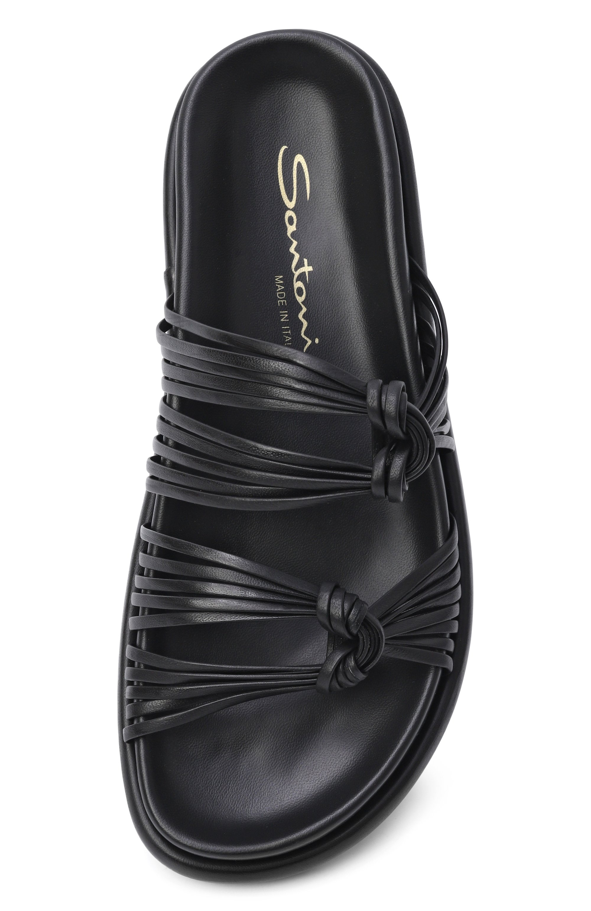 Кожаные шлепанцы SANTONI, арт. WHXG72199G0MTMKN, фото 6