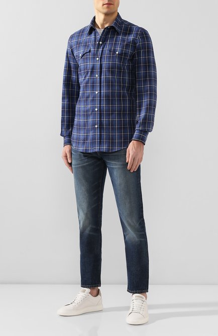 Мужская хлопковая рубашка RALPH LAUREN, арт. 790780981
