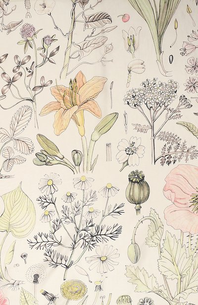 Шелковый платок гербарий GOURJI, арт. T21GERB7LR, фото 3