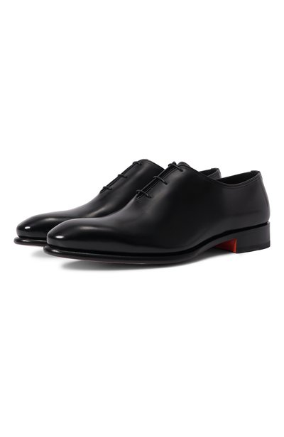 Мужские кожаные оксфорды carter SANTONI, арт. MCCG16229MC1HVVDN01
