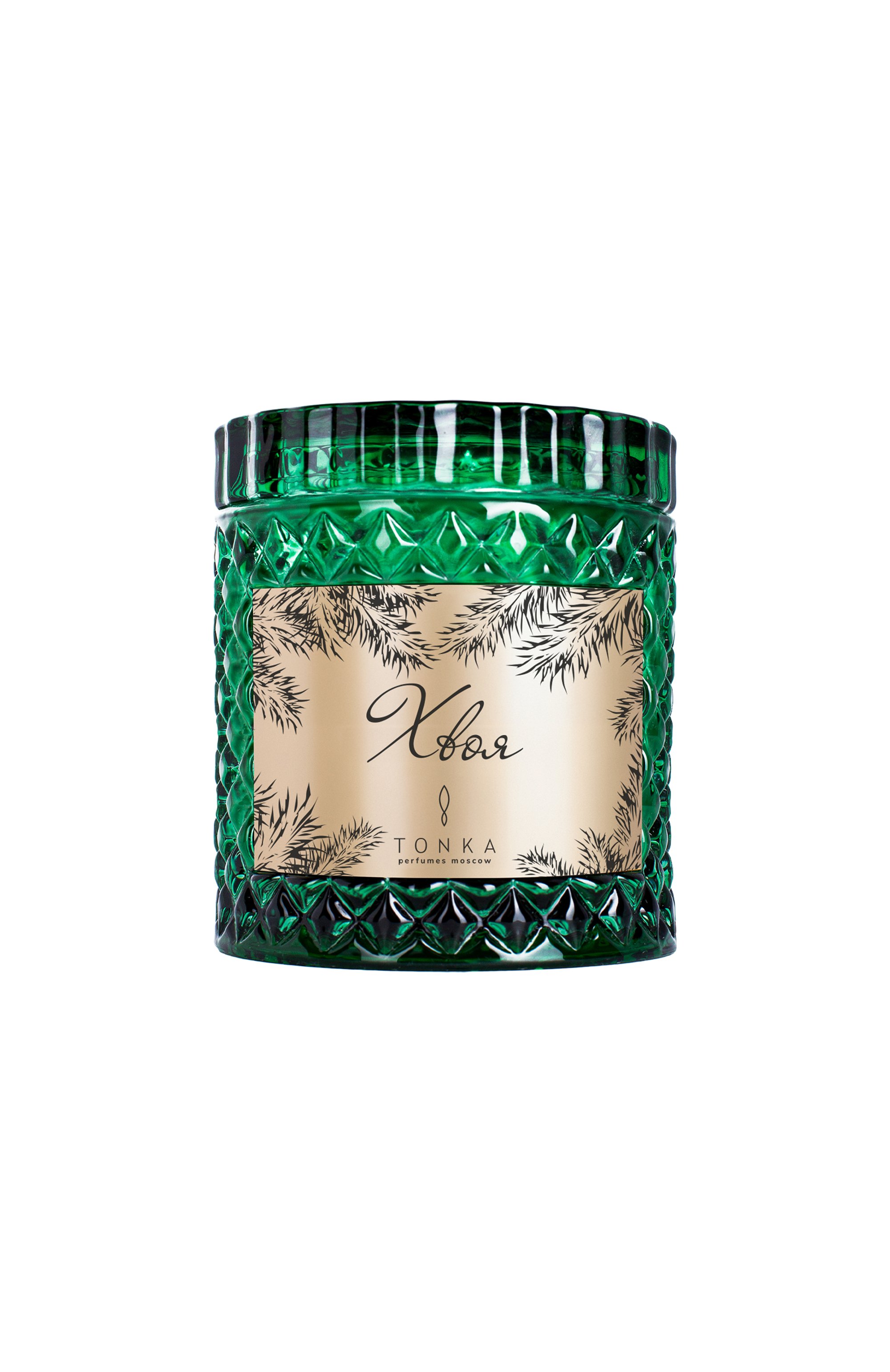 Свеча «хвоя» (220g) TONKA PERFUMES MOSCOW, арт. 4665261468127, фото 1