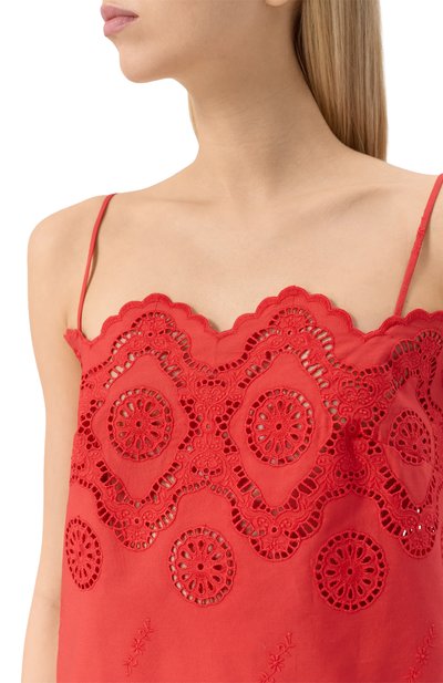 Хлопковый топ VIKA GAZINSKAYA, арт. SS25-12217, фото 5