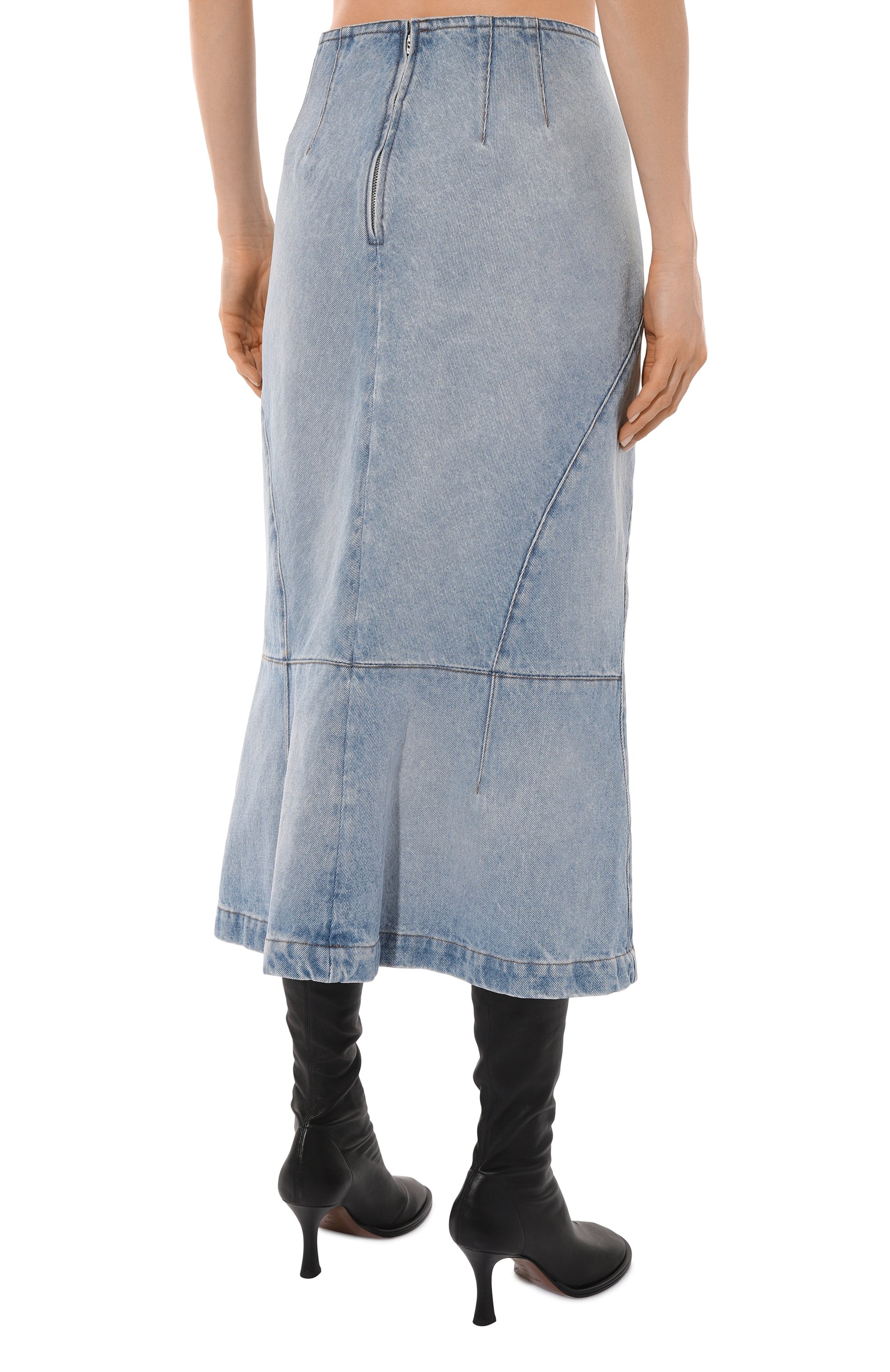 Джинсовая юбка DRIES VAN NOTEN, арт. 242-010825-9391, фото 4