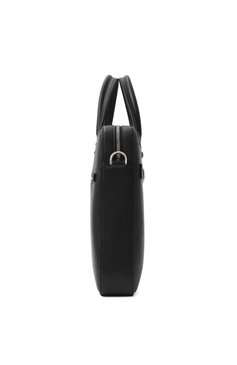 Мужская портфель gancini FERRAGAMO черного цвета, арт. 240986/753418 | Фото 4 (Размер: large; Ремень/цепочка: На ремешке; Драгоценные камни: Проставлено; Материал сплава: Проставлено; Материал: Натуральная кожа; Сумки-технические: Портфели)