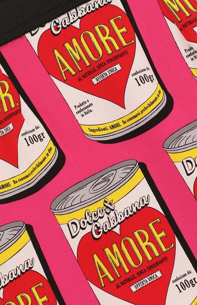 Шелковая юбка а-силуэта с принтом и эластичным поясом DOLCE & GABBANA, арт. L51I94/FSAU6/2-6, фото 3