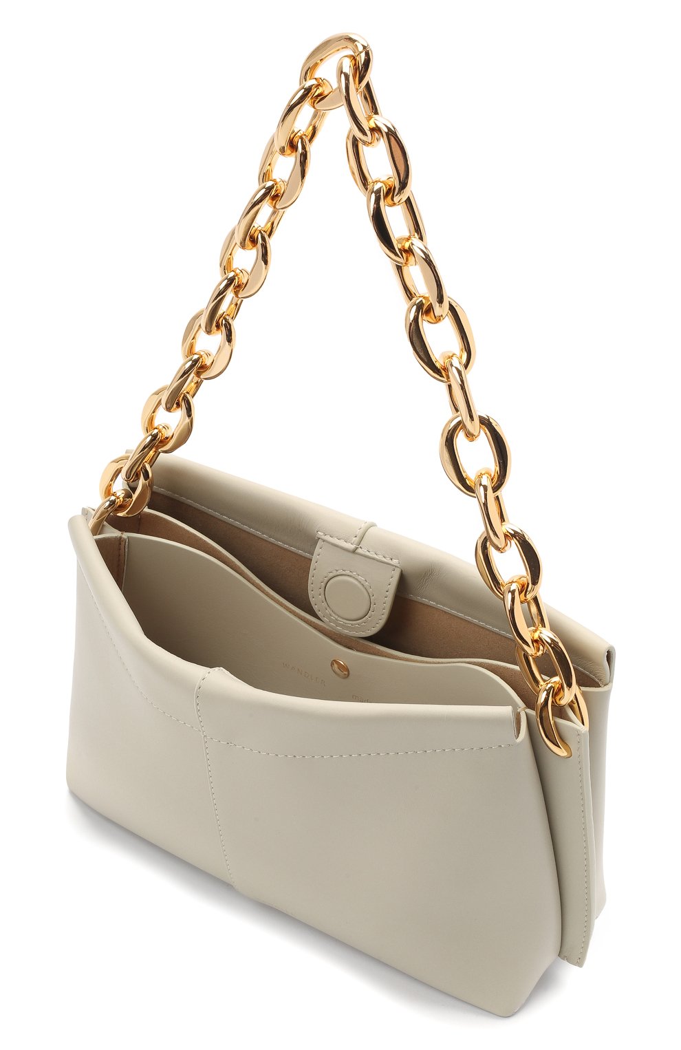 Сумка carly chain mini WANDLER светло-зеленого цвета по цене 72600 руб., арт. CARLY MINI HEAVY CHAIN, фото 4 Сумка carly chain mini WANDLER, арт. CARLY MINI HEAVY CHAIN, фото 4