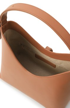 Женская сумка furla goccia medium FURLA светло-коричневого цвета, арт. WB01499/BX3104 | Фото 5 (Материал сплава: Проставлено; Размер: medium; Драгоценные камни: Проставлено; Материал: Натуральная кожа)