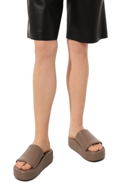 Кожаные сабо rise BALENCIAGA, арт. 656960 WA2M3, фото 3