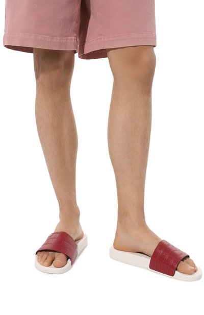 Шлепанцы из кожи крокодила STEFANO RICCI, арт. UG31_G759/CS/R002, фото 3