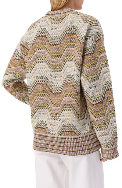 Кардиган MISSONI разноцветного цвета по цене 314500 руб., арт. DS26SM00/BC0068, фото 4 Кардиган MISSONI, арт. DS26SM00/BC0068, фото 4