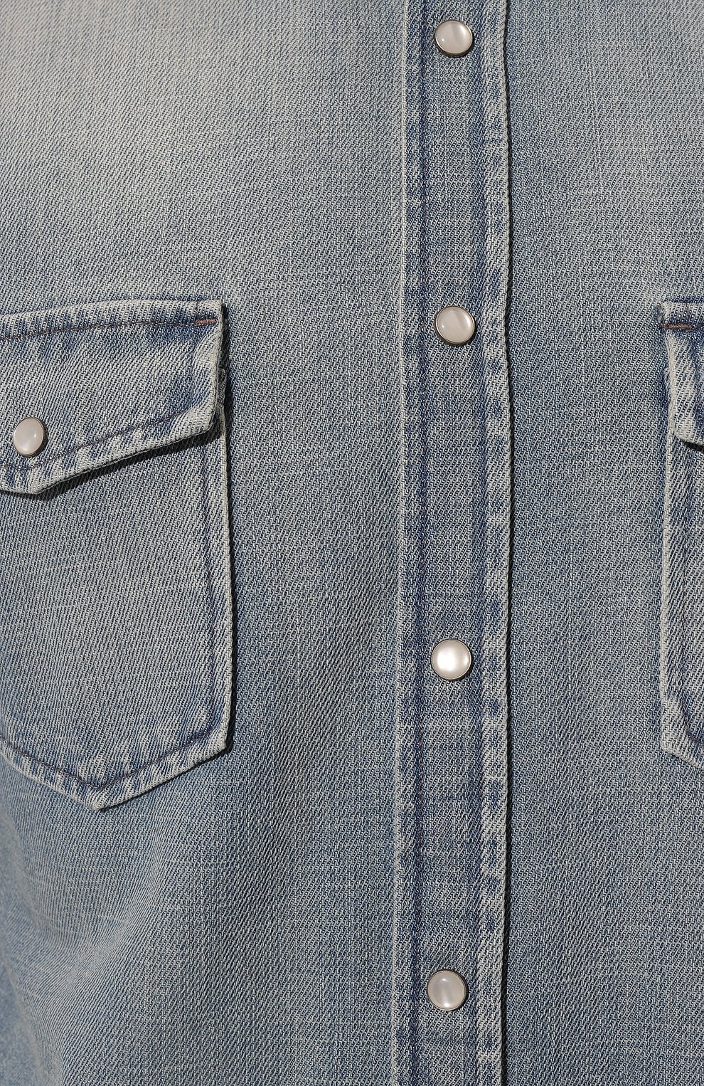 Джинсовая рубашка SAINT LAURENT, арт. 604792/Y18UA, фото 5