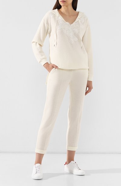 Шерстяные брюки ERMANNO ERMANNO SCERVINO, арт. 45T PL14 PAS, фото 2