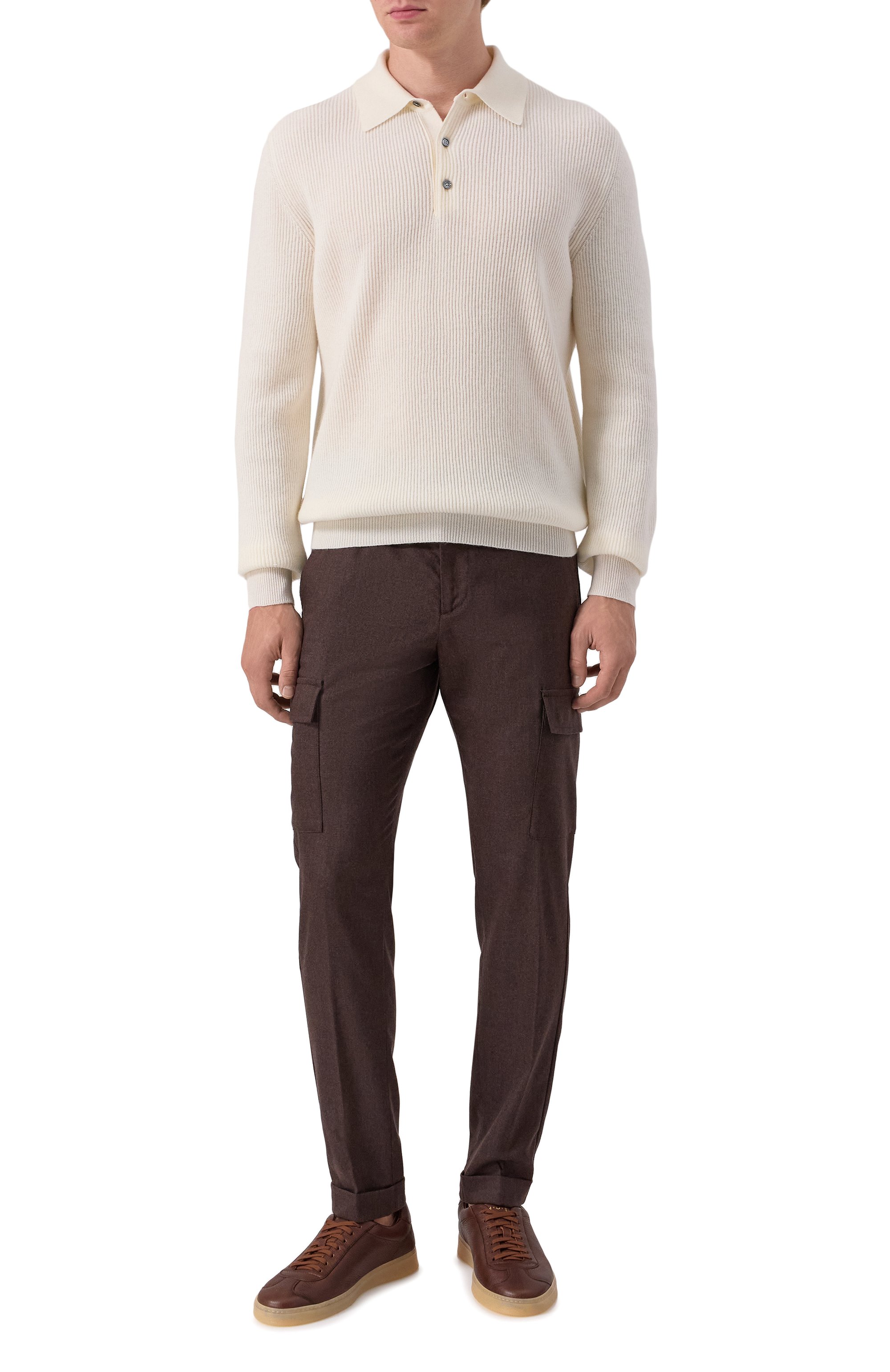 Кашемировое поло KITON, арт. UMK1485K344, фото 2