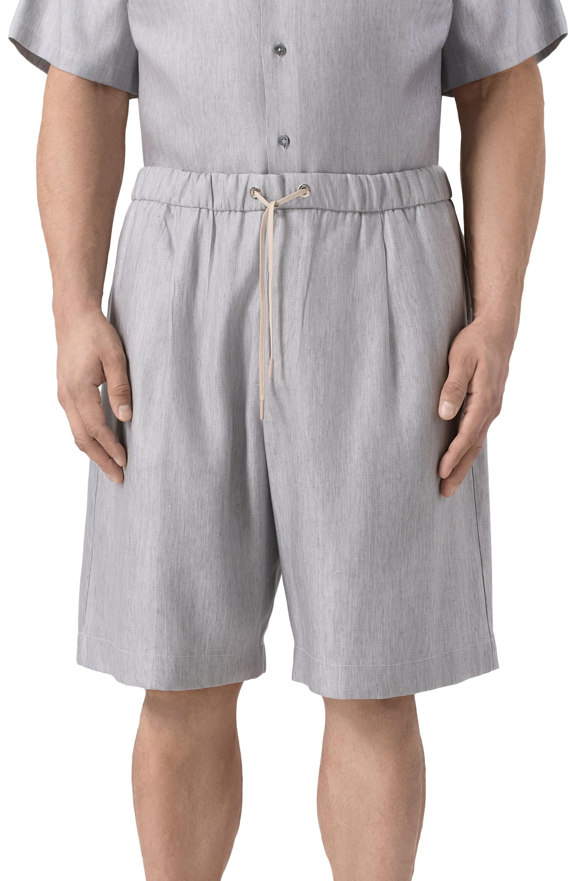 Шорты изо льна и лиоцелла MARCO PESCAROLO, арт. UN0/51R03_60-68, фото 3