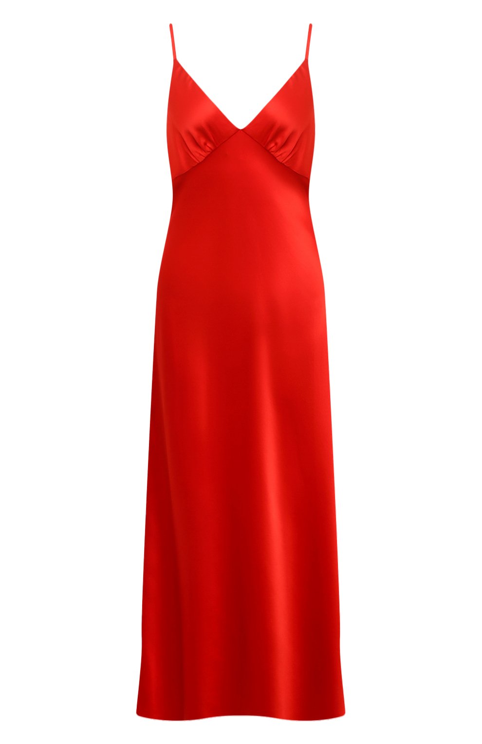 Шелковое платье LESYANEBO красного цвета по цене 72000 руб., арт. LN06H-475_TIN, фото 1 Шелковое платье LESYANEBO, арт. LN06H-475_TIN, фото 1