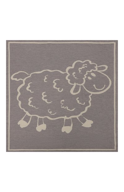 Шерстяной плед WOOL AND COTTON, арт. VMLPL-овечки, фото 3