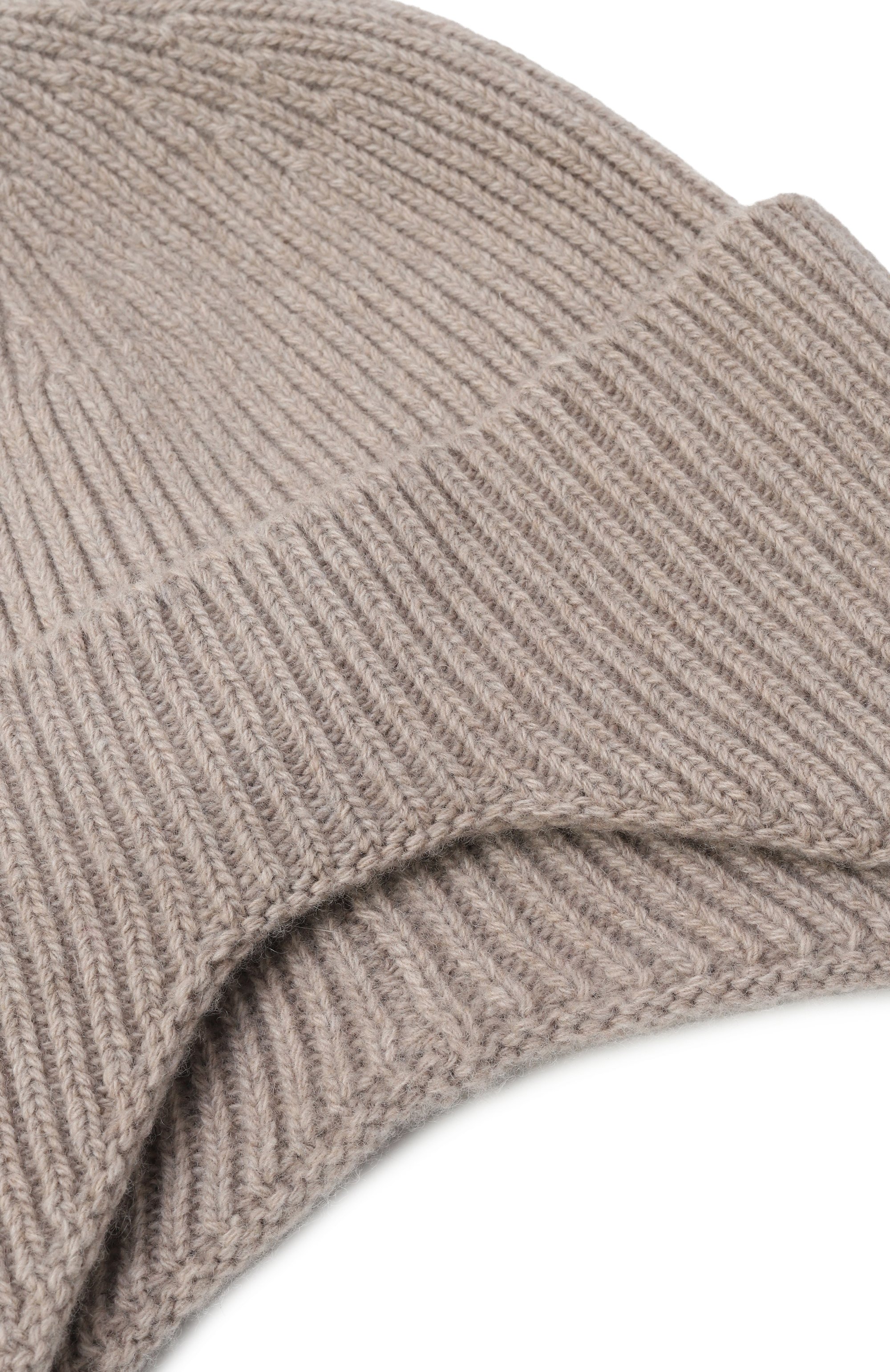 Шапка из кашемира и шерсти ISABEL BENENATO бежевого цвета по цене 23600 руб., арт. GK14F25, фото 3 Шапка из кашемира и шерсти ISABEL BENENATO, арт. GK14F25, фото 3