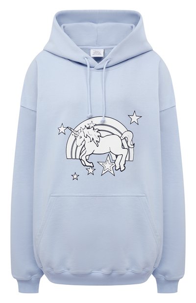 Женский хлопковое худи VETEMENTS, арт. UE51TR400X 1601/W