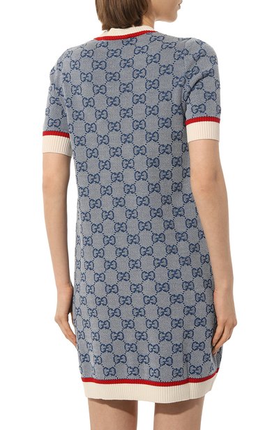 Платье из шерсти и хлопка GUCCI, арт. 579787 XKARI, фото 4