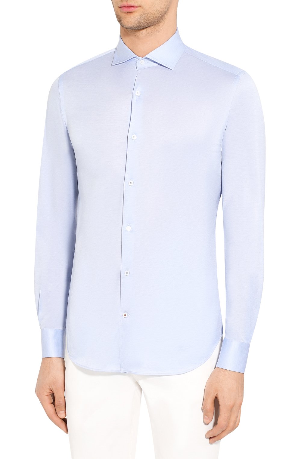 Хлопковая рубашка LORO PIANA, арт. FAG1735, фото 3