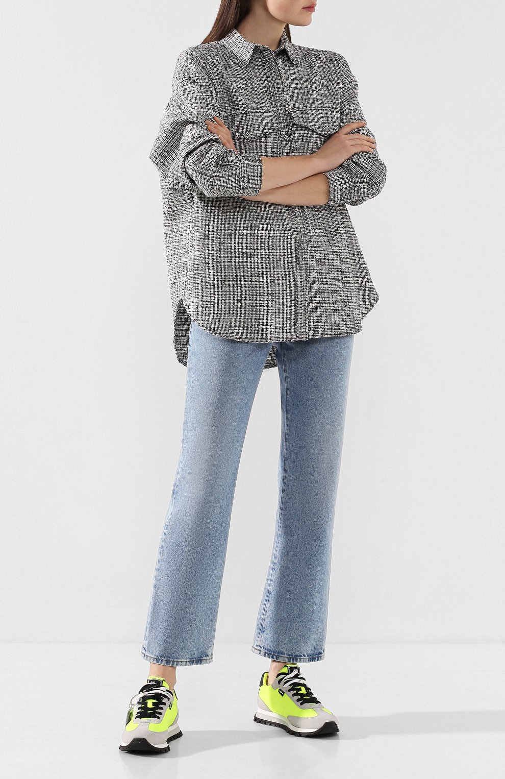 Комбинированные кроссовки jogger MARC JACOBS (THE), арт. M9002244, фото 2