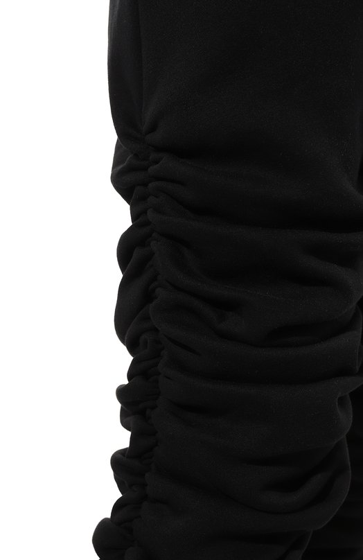 Хлопковые брюки CHMPS PARISSE Чёрный, фото 5