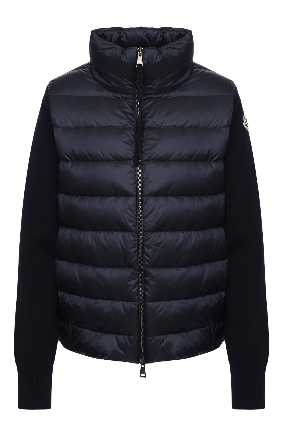 Пуховая куртка MONCLER темно-синего цвета по цене 72100 руб., арт. F2-093-9B511-00-A9018, фото 1 Пуховая куртка MONCLER, арт. F2-093-9B511-00-A9018, фото 1