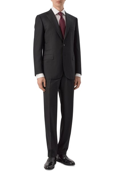 Кожаные оксфорды FERRAGAMO, арт. 02A383/789433, фото 2