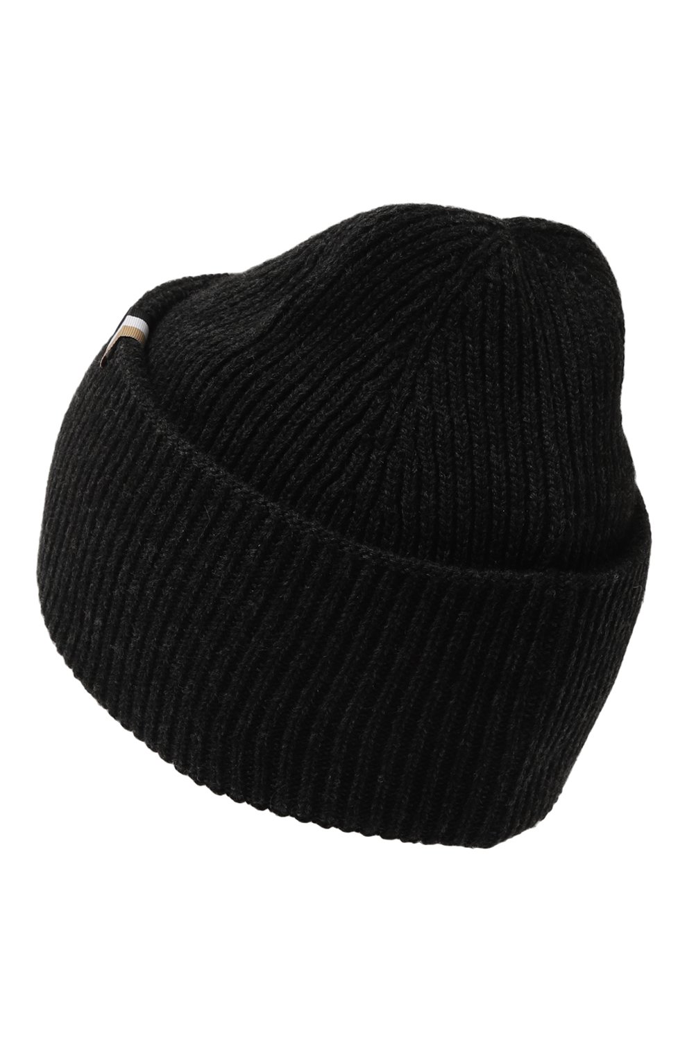 Шапка BOSS черного цвета по цене 7390 руб., арт. 50497808, фото 3 Шапка BOSS, арт. 50497808, фото 3