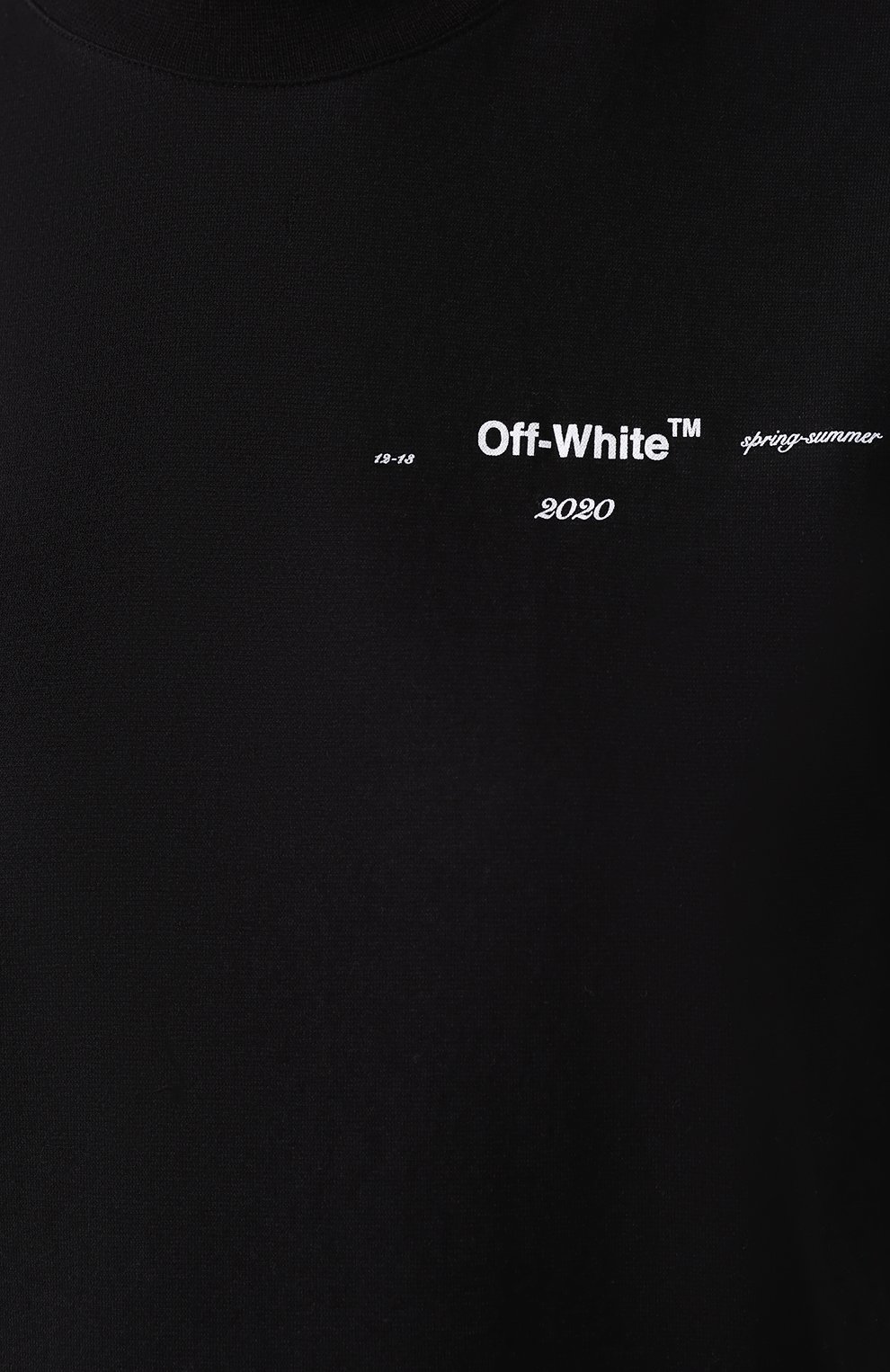 Хлопковая футболка OFF-WHITE, арт. 0WAA049S20JER0031001, фото 5