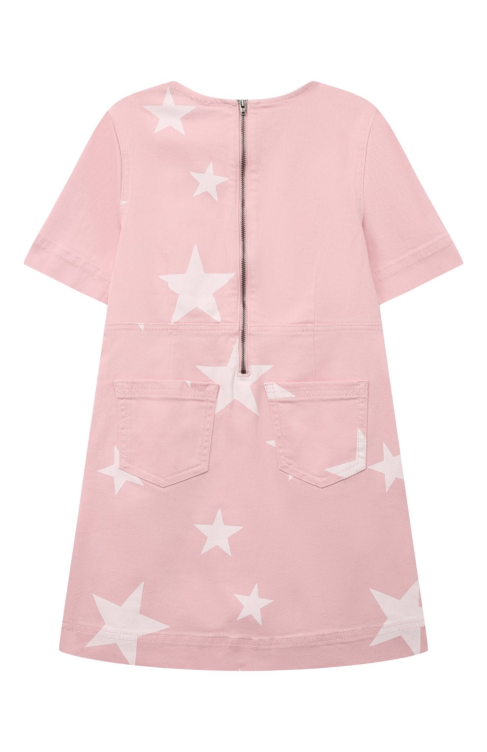 Джинсовое платье STELLA MCCARTNEY светло-розового цвета по цене 14400 руб., арт. TT1A21, фото 2 Джинсовое платье STELLA MCCARTNEY, арт. TT1A21, фото 2