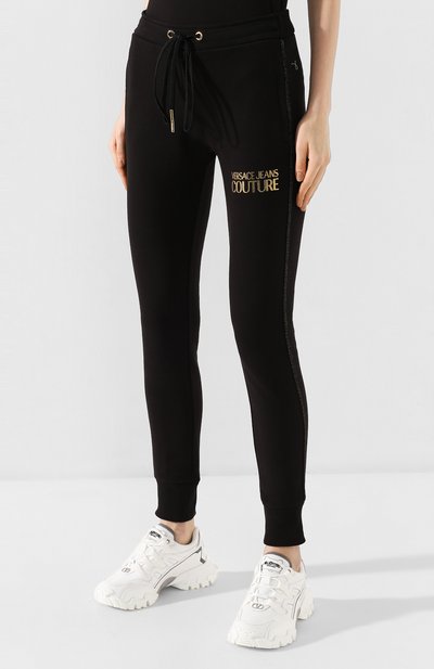 Хлопковые джоггеры VERSACE JEANS COUTURE, арт. A1HVA130-VDP310 IC0N/13956, фото 3