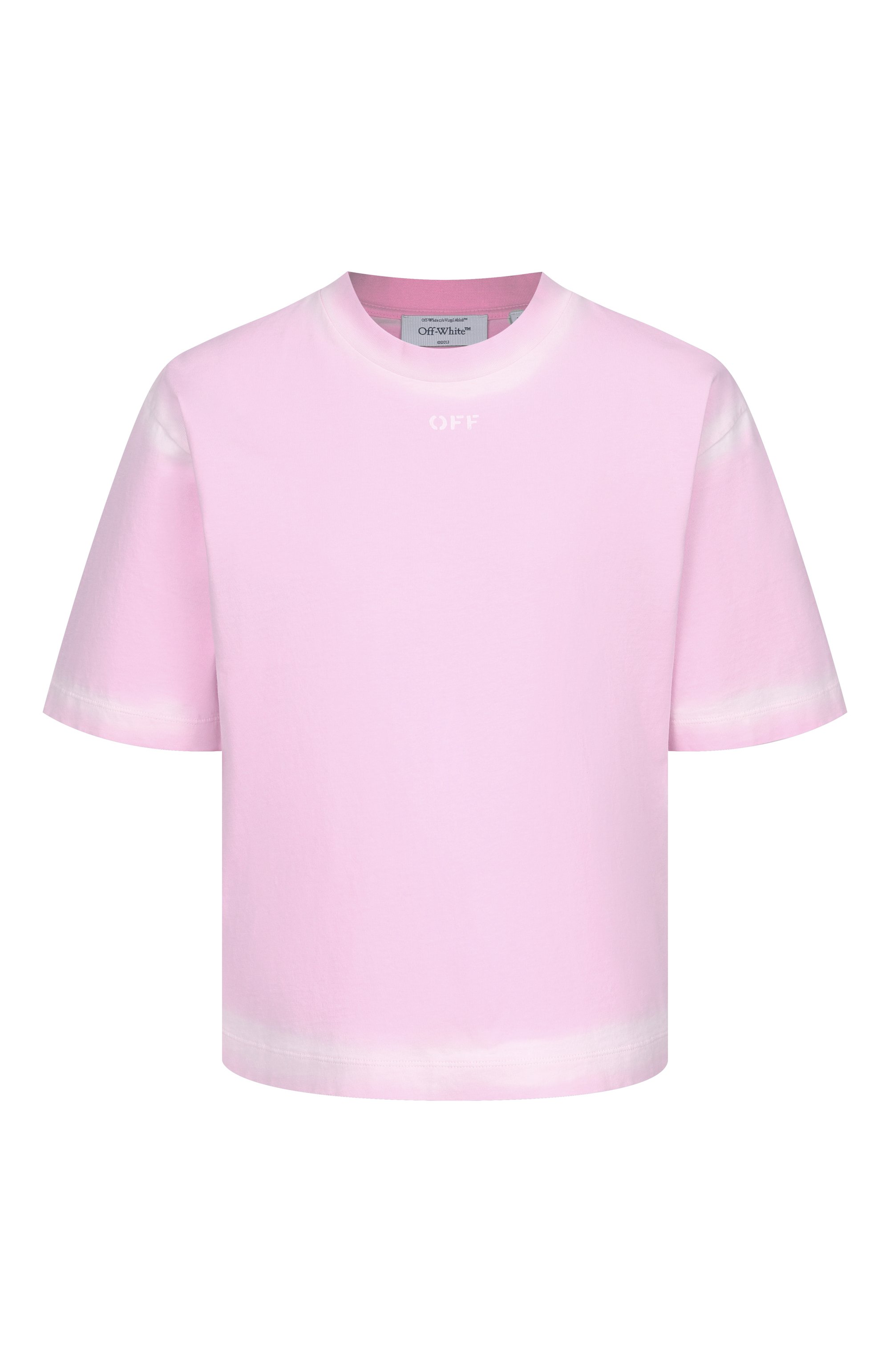 Хлопковая футболка OFF-WHITE, арт. 0WAA124S26JER007, фото 1