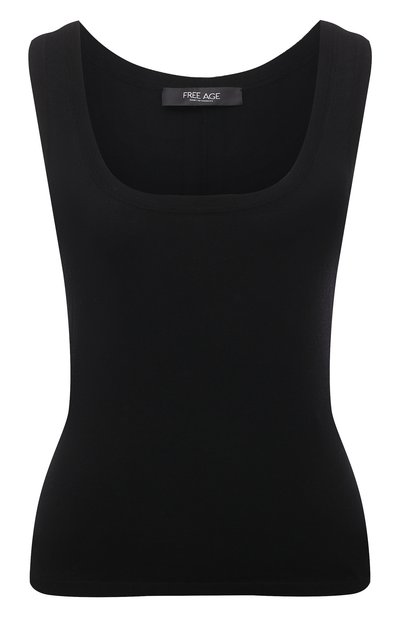 Майка из шелка и вискозы FREEAGE, арт. S23.TP026.6079.900_TS, фото 1