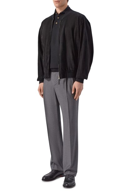 Кожаные пенни-лоферы alfie SANTONI, арт. MCAG17095PC1SEPR, фото 2