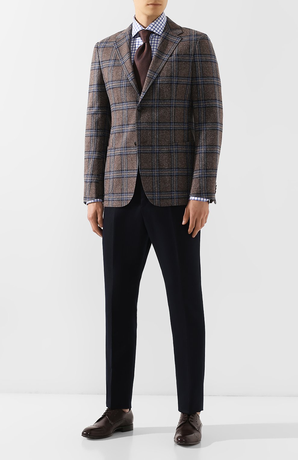 Хлопковая рубашка VAN LAACK синего цвета по цене 9295 руб., арт. TIVARA2-SF03/151592, фото 2 Хлопковая рубашка VAN LAACK, арт. TIVARA2-SF03/151592, фото 2