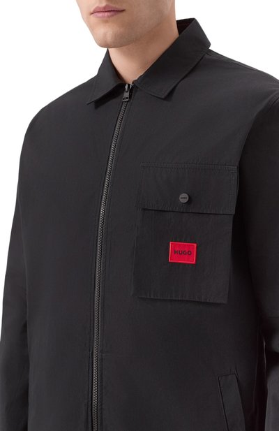 Хлопковая куртка-рубашка HUGO, арт. 50482701, фото 5