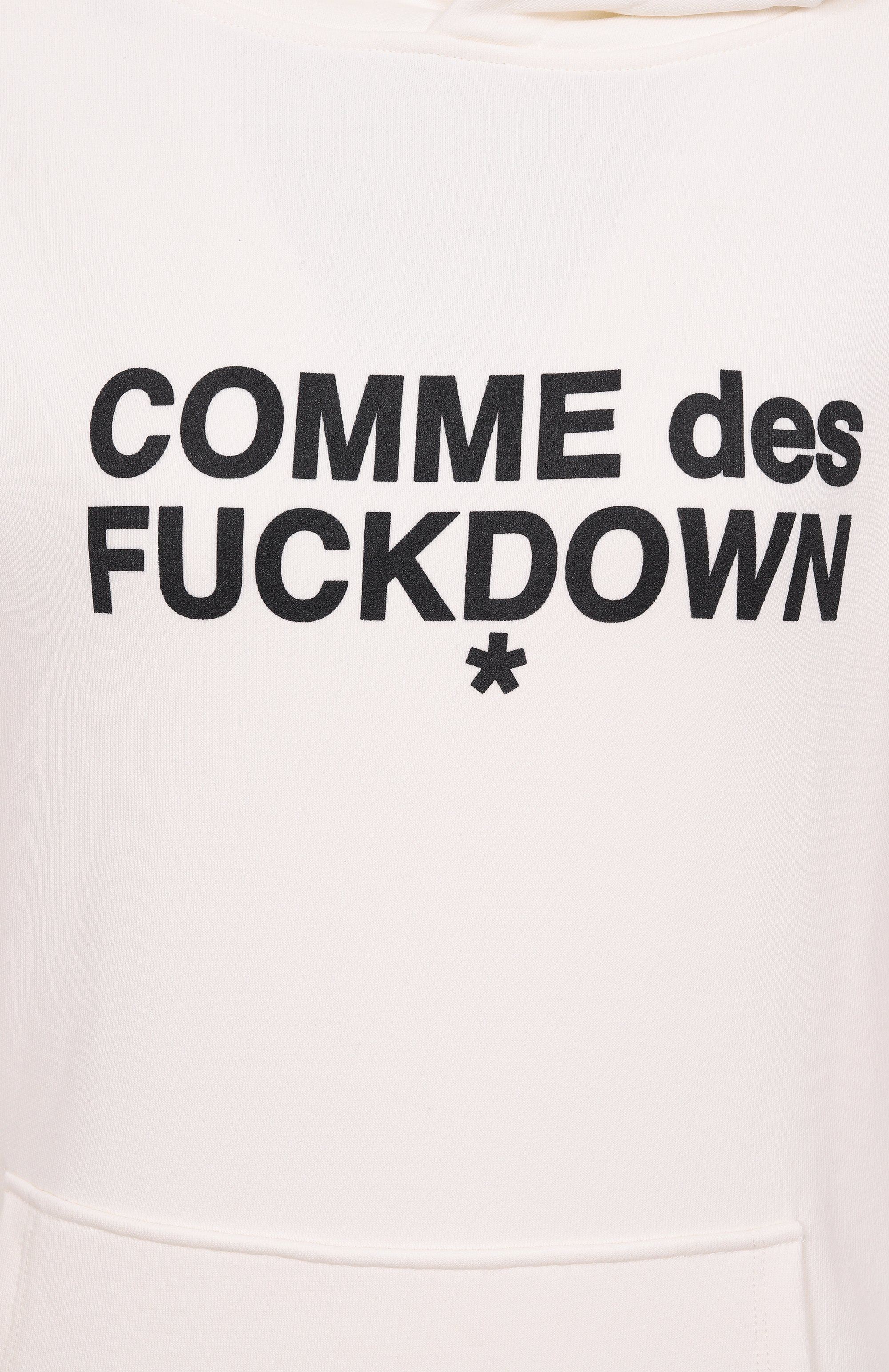 Хлопковое худи COMME DES FUCKDOWN, арт. CFABW01205, фото 6