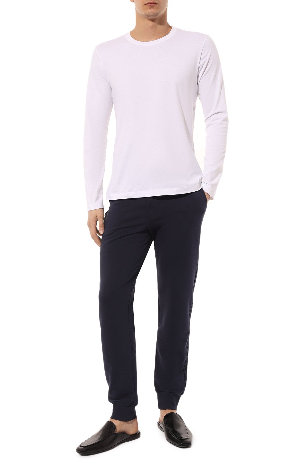 Хлопковые домашние джоггеры HANRO, арт. 075071, фото 2