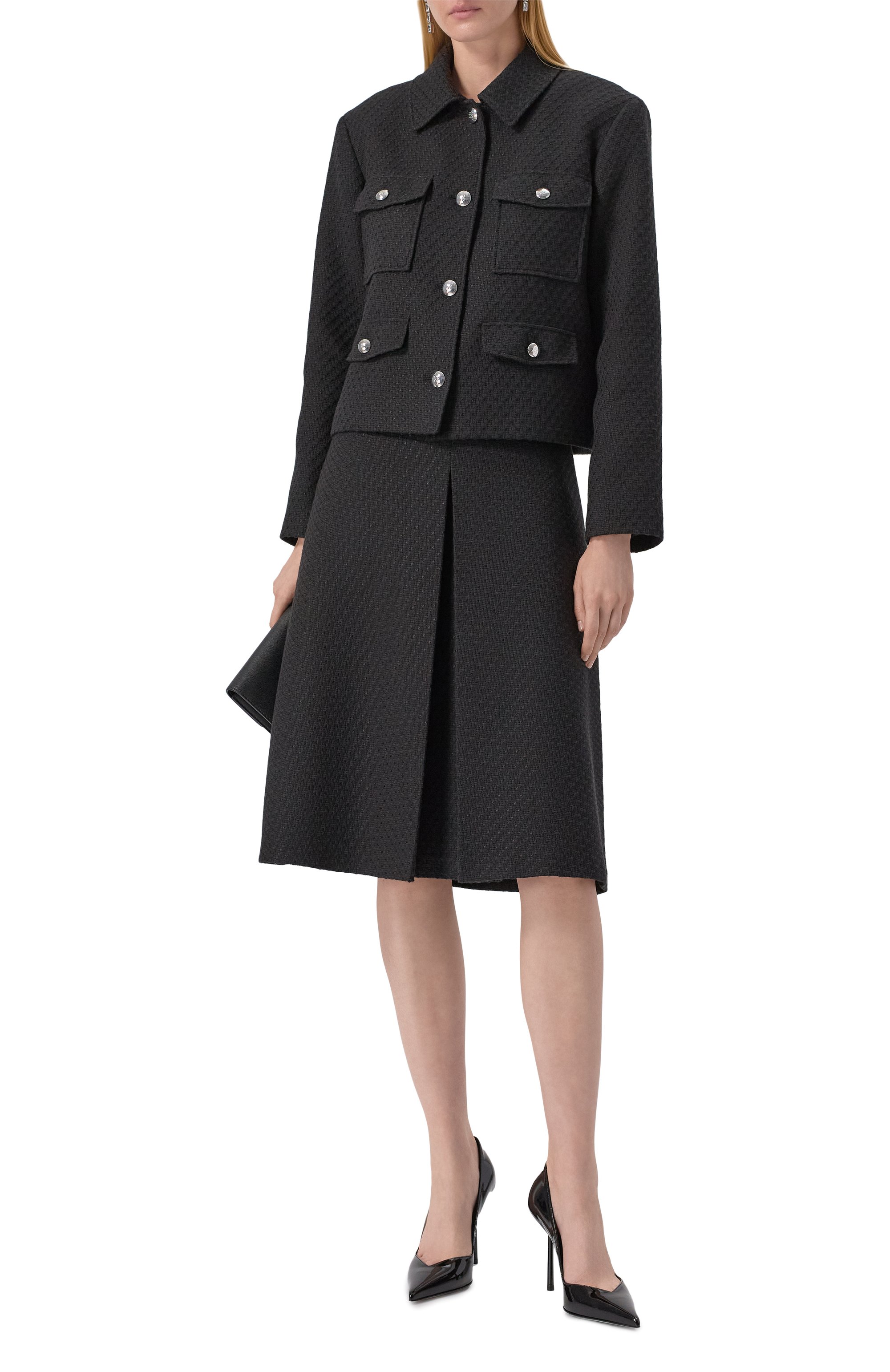 Твидовая юбка HUGO, арт. 50542629, фото 2