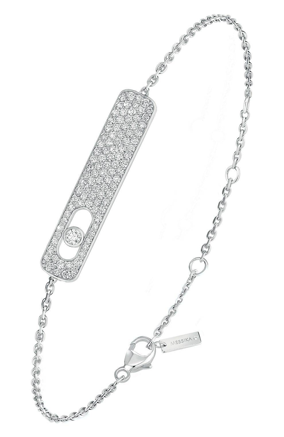 Браслет my first diamond MESSIKA бесцветного цвета по цене 416000 руб., арт. 07535-WG, фото 1 Браслет my first diamond MESSIKA, арт. 07535-WG, фото 1