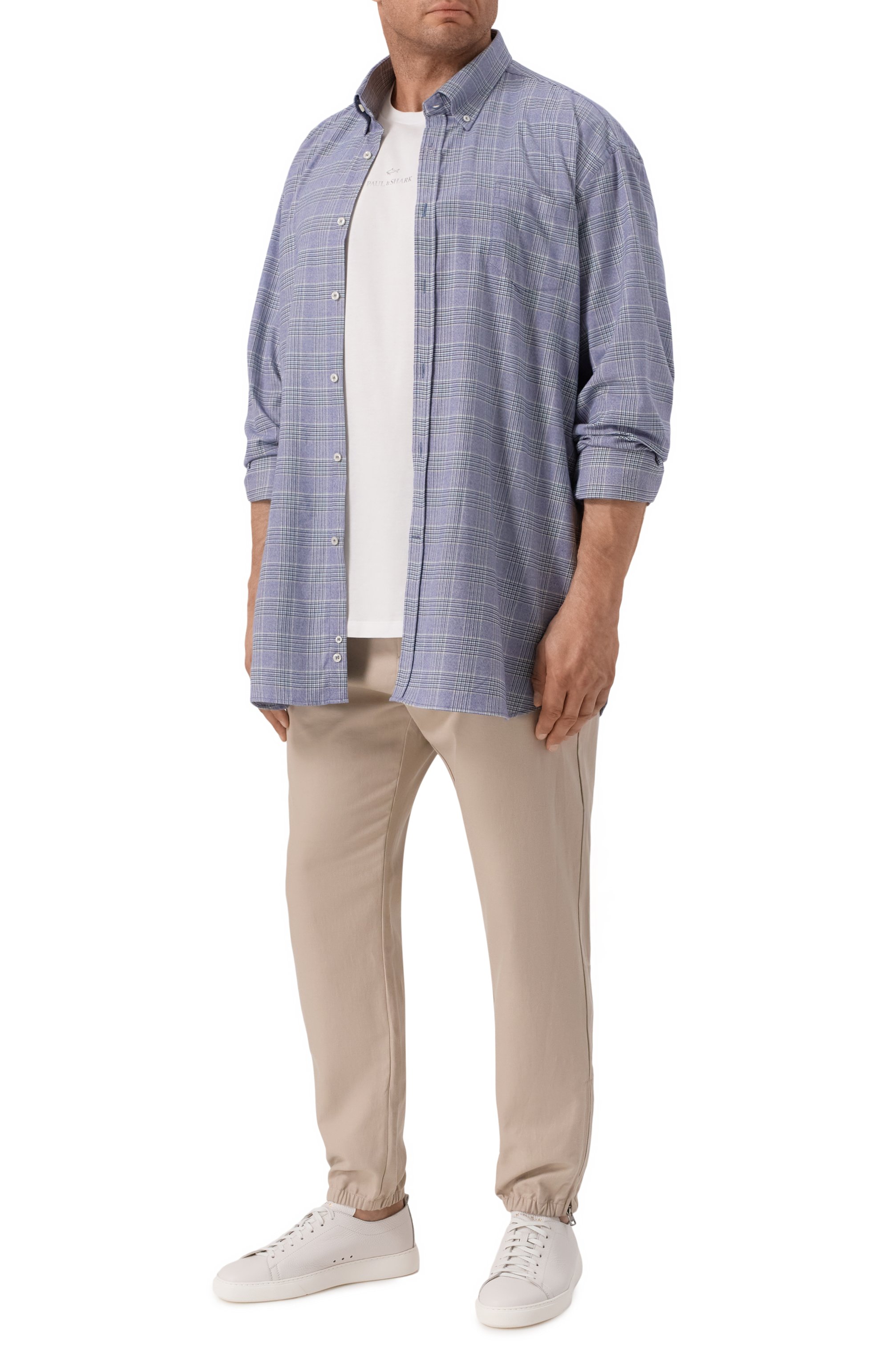 Хлопковая футболка PAUL&SHARK, арт. 99311008/3XL, фото 2