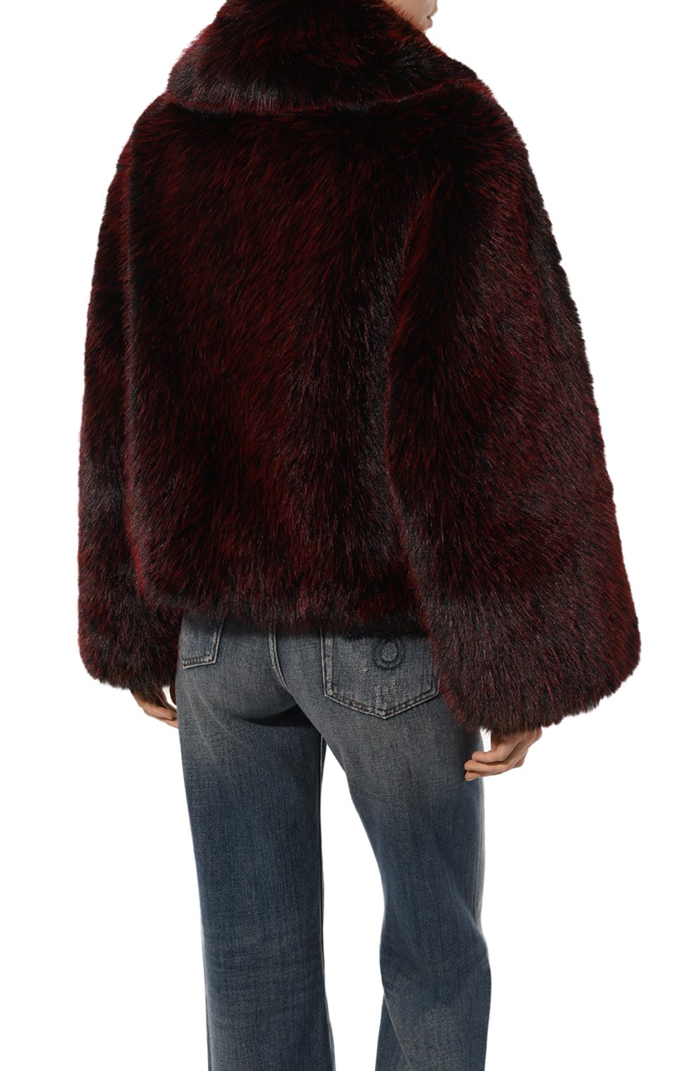 Шуба из экомеха BLUGIRL, арт. RF4165/E0905, фото 4