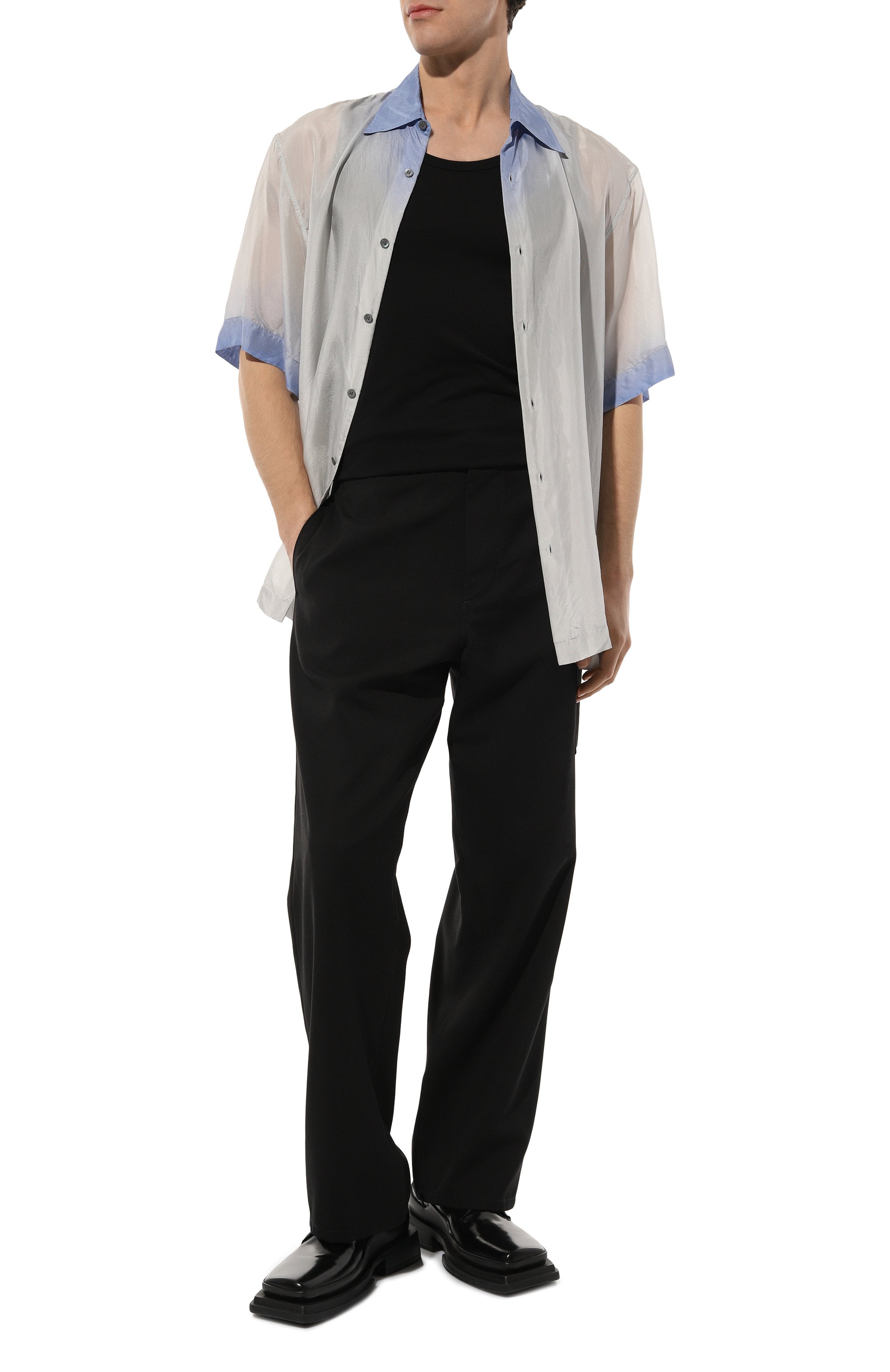 Хлопковая майка DRIES VAN NOTEN, арт. 021106-8600, фото 2