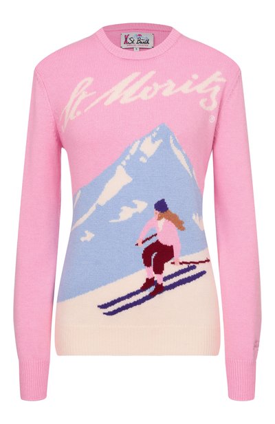 Женский свитер из шерсти и вискозы MC2 SAINT BARTH, арт. QUE0018-03925I/NEW QUEEN C