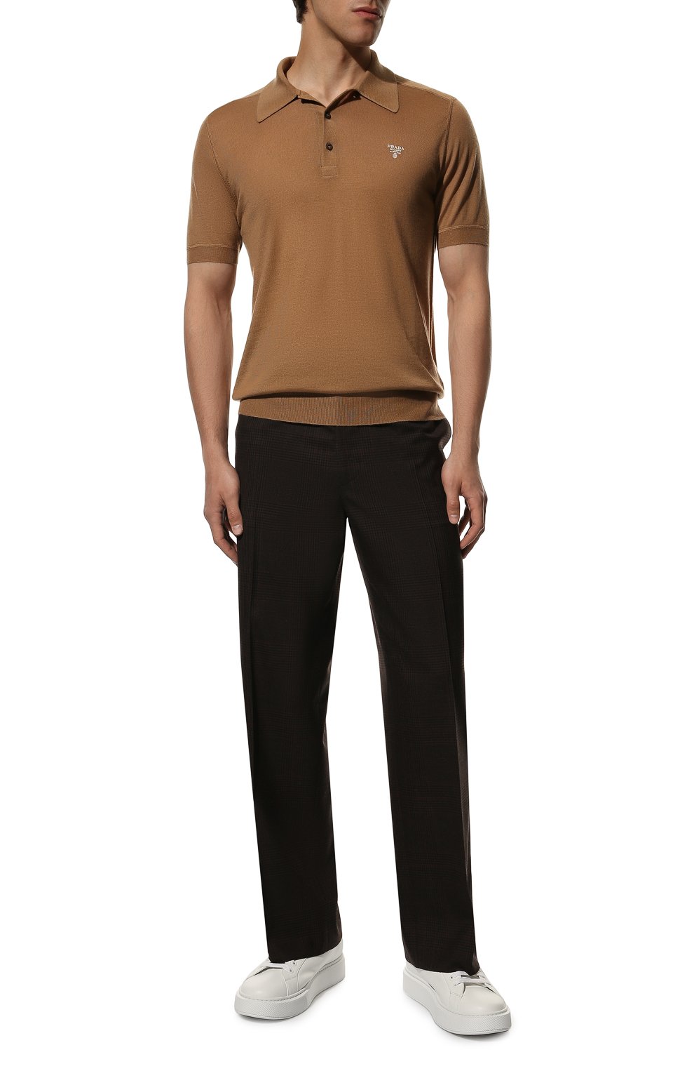 Шерстяные брюки PRADA, арт. UP0178-10EB-F0192-221, фото 2