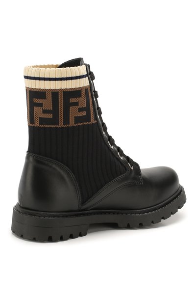Кожаные ботинки FENDI, арт. JMR329/A8CU/32-39, фото 3