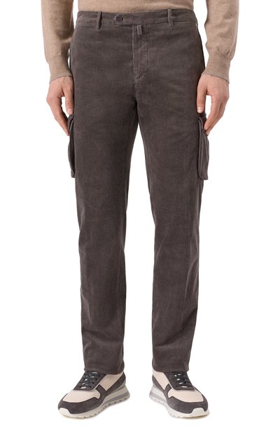 Вельветовые брюки-карго KITON, арт. UFPPCAK0105H20, фото 3