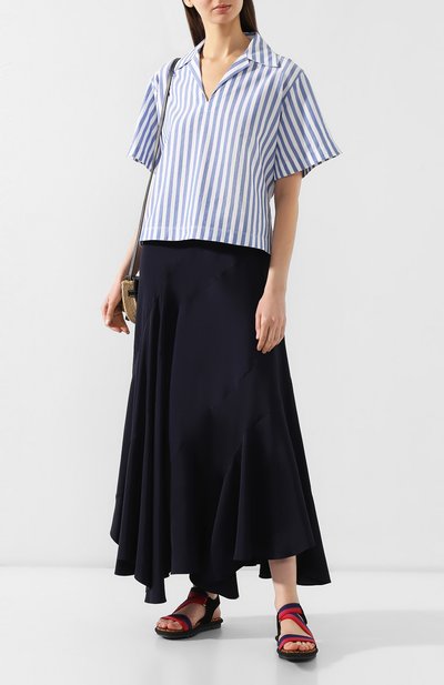 Хлопковая рубашка ACNE STUDIOS, арт. AC0077, фото 2