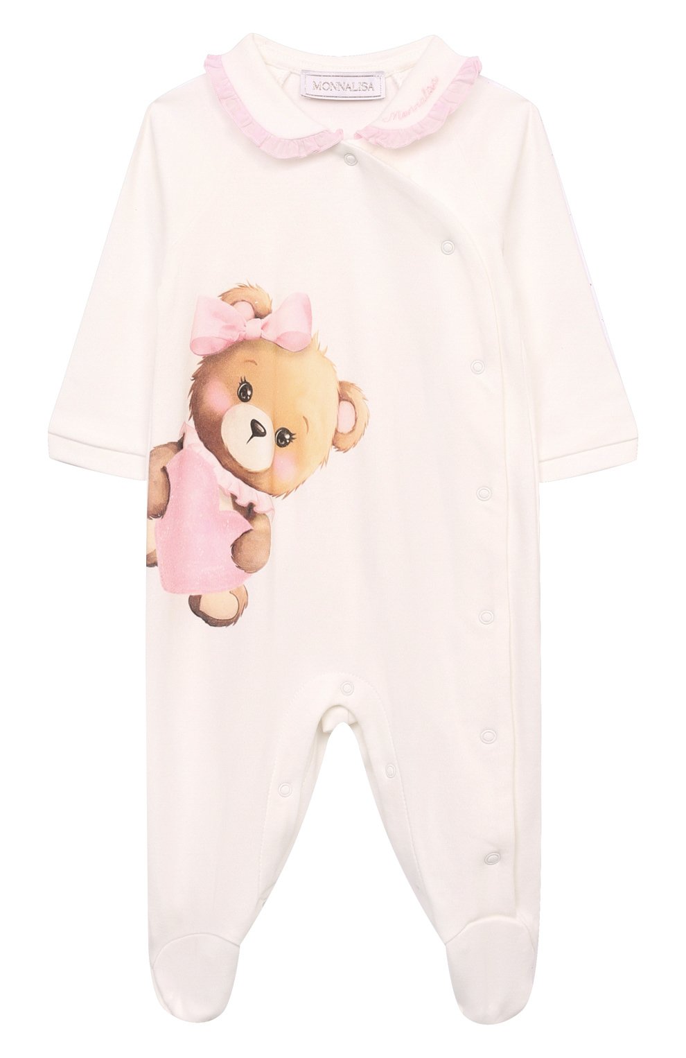 Хлопковый комбинезон MONNALISA, арт. 35D206, фото 1